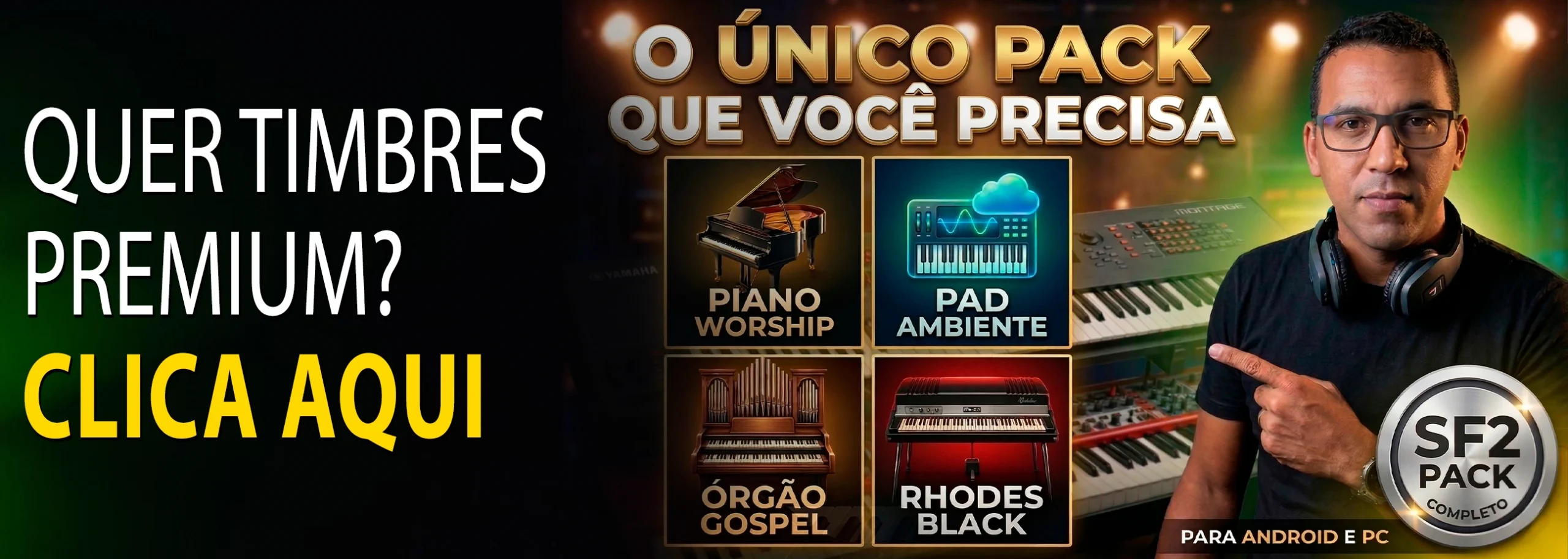 TIMBRES PREMIUM PARA AUDIO EVOLUITION